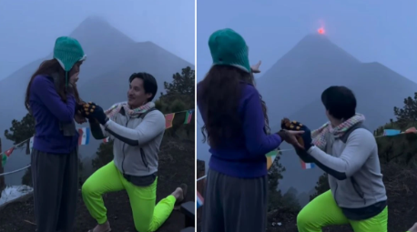'I Love You', volcano erupts during proposal in Guatemala, video goes viral