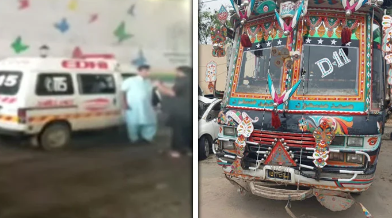 Karachi: Traffic accident in underpass, 3 people including a woman killed, bus driver arrested