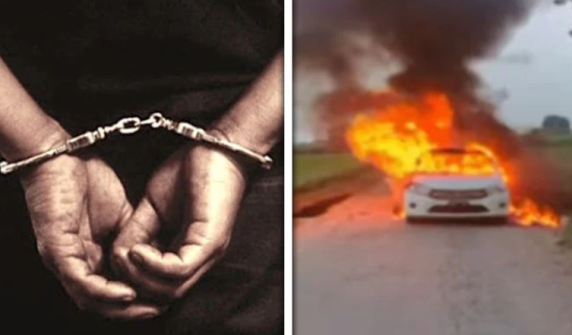 Key suspect involved in the murder of three people and burning their bodies in Hafizabad arrested