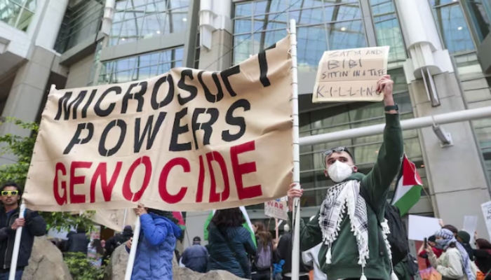 Microsoft employees arrested for protesting against doing business with Israel