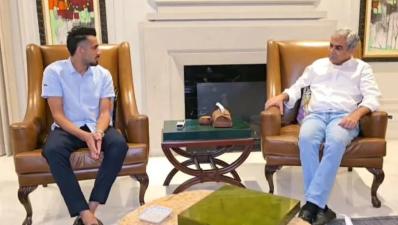 Mohsin Naqvi meets Imad Shakeel Butt, announces Rs 1 million reward for hockey players