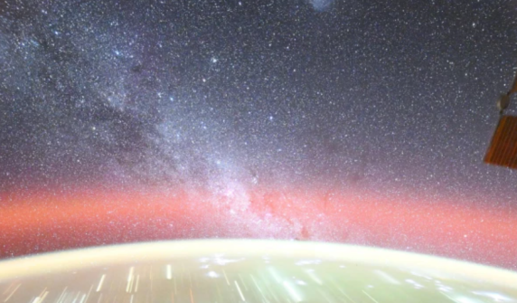 NASA astronaut shares a photo of Earth and three galaxies taken together on social media
