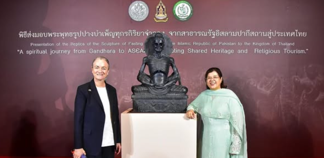 Pakistan has gifted a replica of the statue of the Fasting Buddha to Thailand, Foreign Office spokesperson said