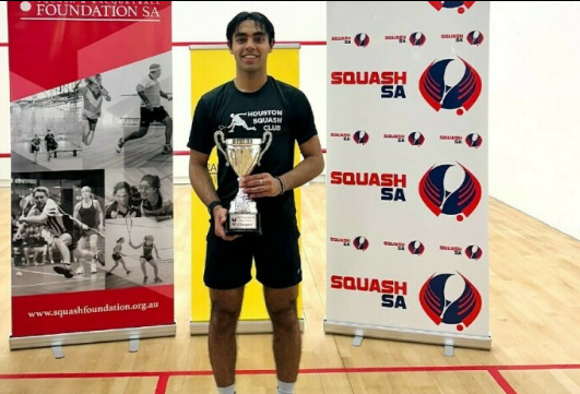 Pakistan's Ashab Irfan wins squash tournament in the US