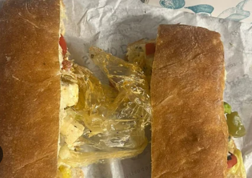 Plastic glove found in sandwich ordered online in Noida