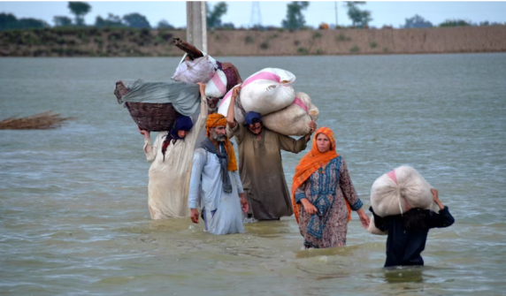 Rain and floodwaters in Hafizabad caused diseases to spread among humans and animals