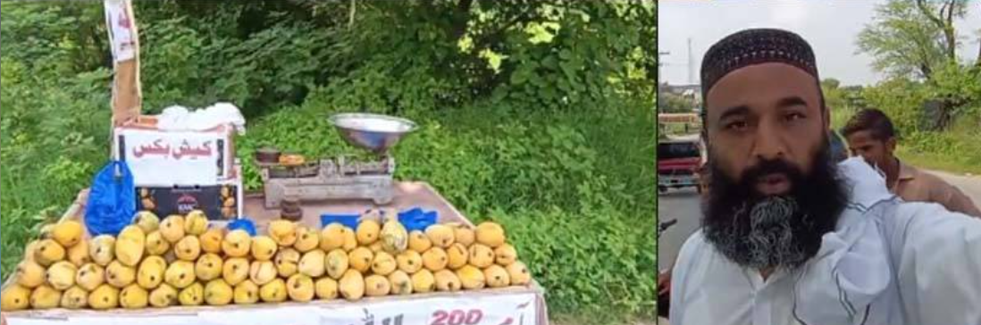 Rawalpindi: Mango cart without a shopkeeper, 100% honesty surprises everyone