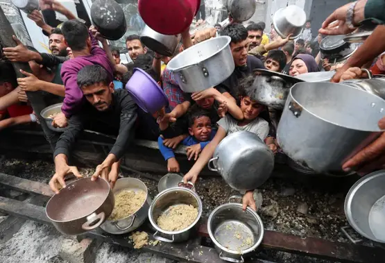 Several Palestinian children burned