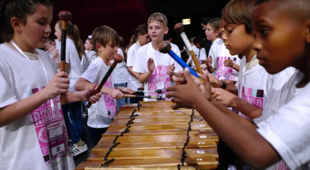 South African marimba players set new world record