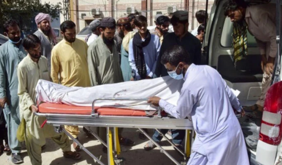 Three people died after a car collided on the Quetta-Karachi highway in Balochistan