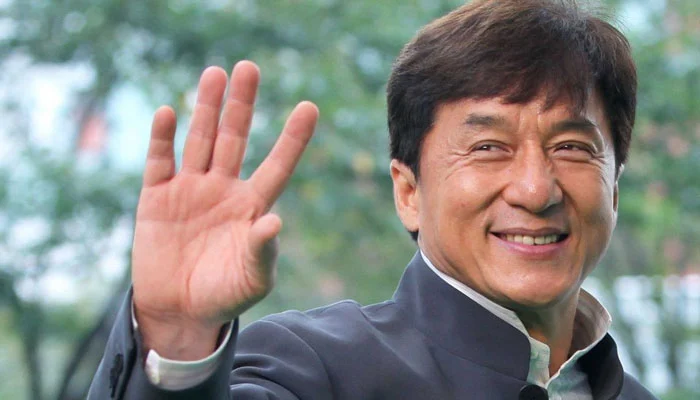 What is Jackie Chan most afraid of while shooting a movie