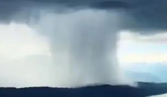 What is a cloudburst and why does it occur