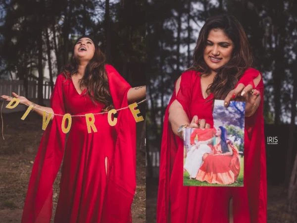 Actress' post-divorce photoshoot goes viral on social media