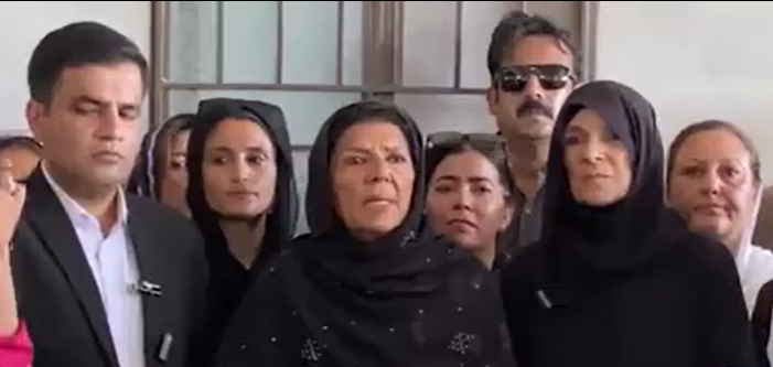 Aleema Khan was egged by 2 girls