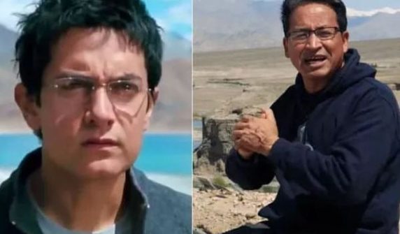Arrested leader is Rancho from the film 3-Idiots