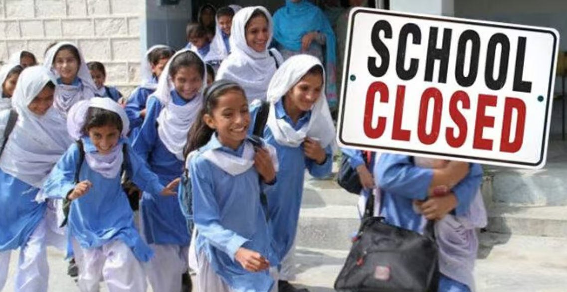 Commissioner Karachi announces closure of all schools today