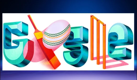 Cricket in Google Doodle