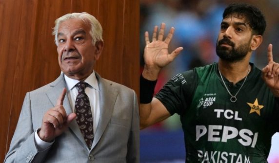Defence Minister’s response to Haris Rauf’s 0-6 gesture to Indian fans