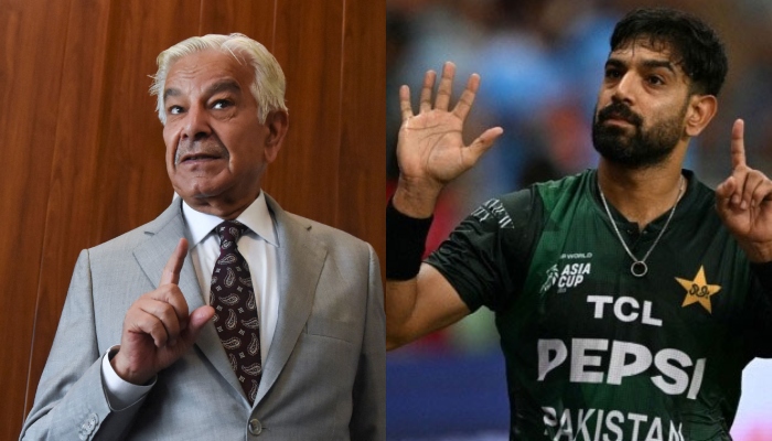 Defence Minister’s response to Haris Rauf’s 0-6 gesture to Indian fans