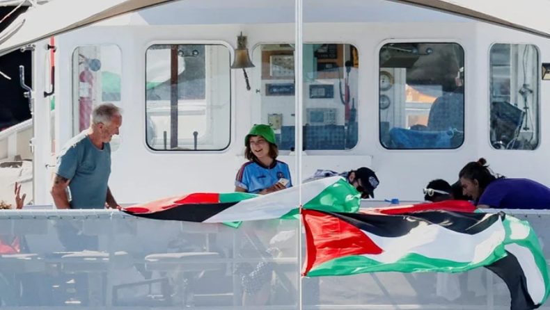 Drone attack on Gaza aid flotilla boat reportedly reported
