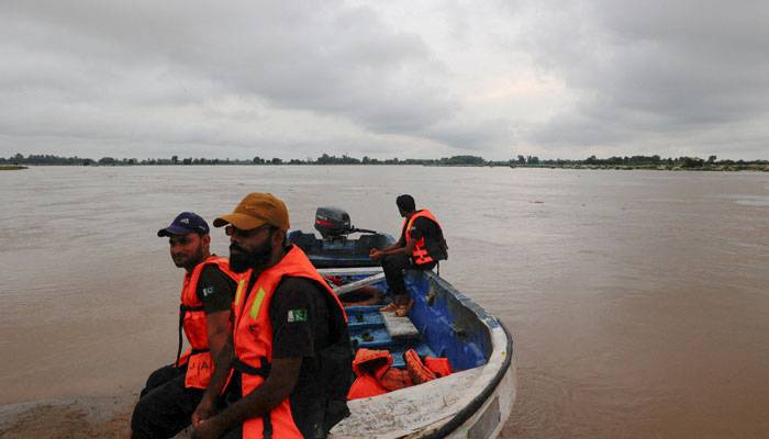 High flood levels persist in the Sutlej River