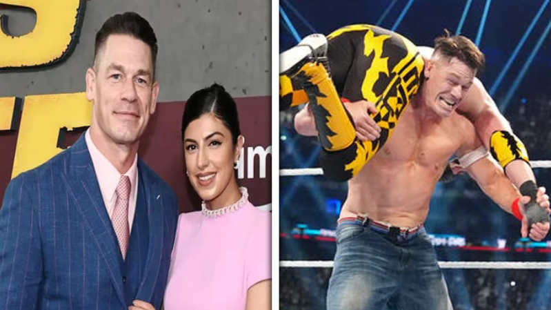 John Cena helped his wife survive by using water collected on the road