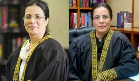 Justice Ayesha A Malik's squad vehicle involved in accident