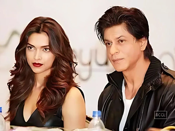 King Khan and Deepika Padukone