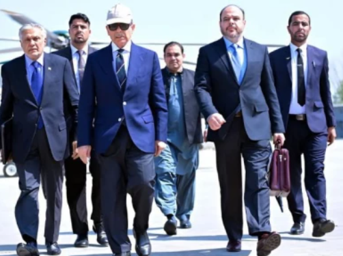 Prime Minister Shehbaz Sharif leaves for Qatar on a one-day visit
