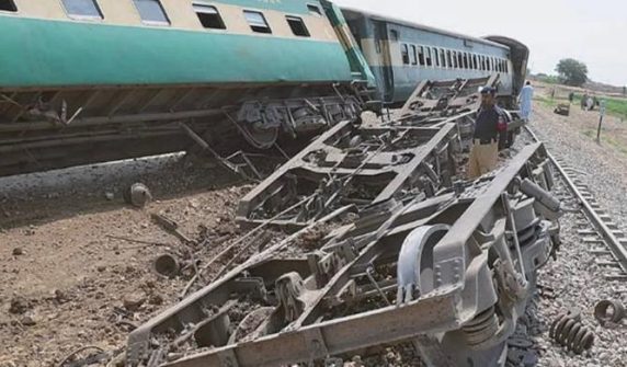 Railway track affected by explosion could not be cleared