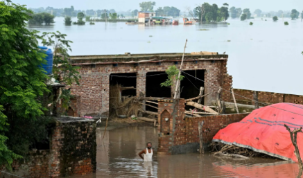 Relief activities continue in flood-affected areas of Muzaffargarh