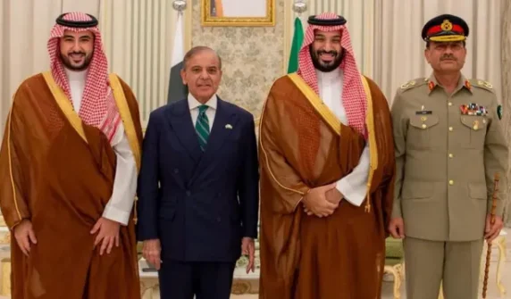 Saudi Arabia and Pakistan