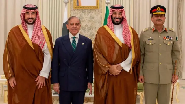 Saudi Arabia and Pakistan