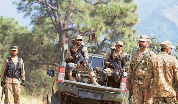 Security forces operation in Khuzdar