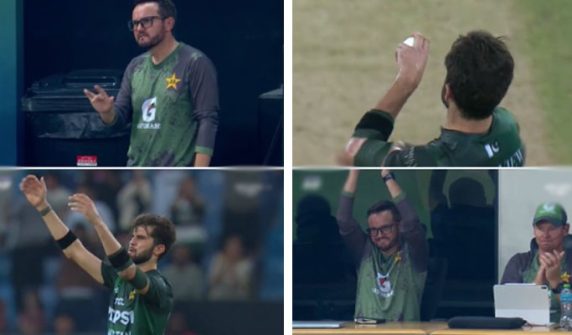 Shaheen to dismiss Bangladeshi batter Shamim