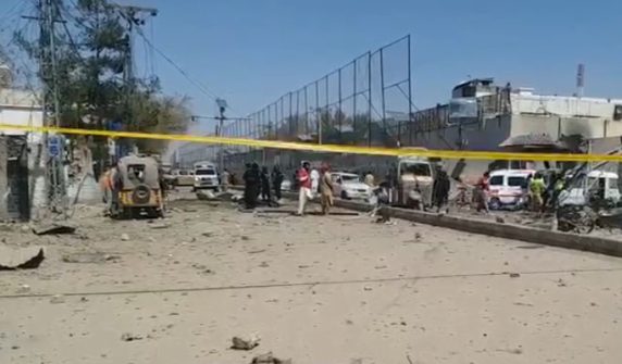 Suicide blast near Pishin stop