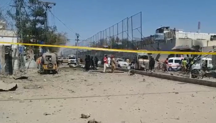 Suicide blast near Pishin stop