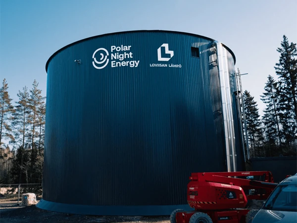 The world's largest sand battery has been installed in Finland.