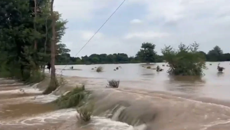 Water pressure and flow at Sher Shah Dam in Multan are dangerously high