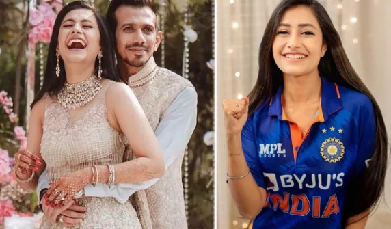 Which famous actor has Dhanashree treated as a dentist
