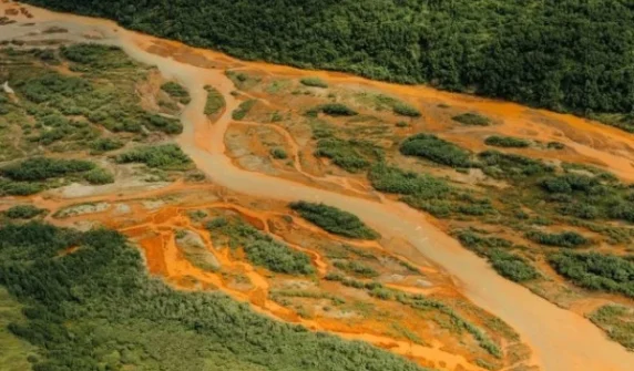 Why are rivers in Alaska turning orange