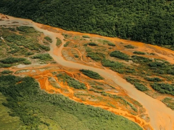 Why are rivers in Alaska turning orange