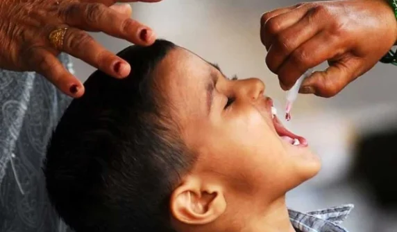 children against polio