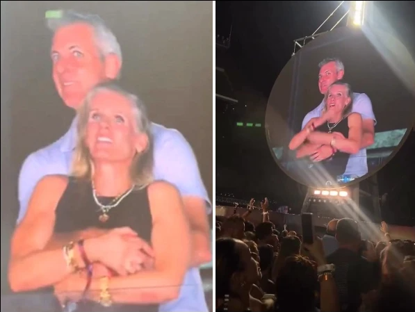 famous Coldplay concert scandal has emerged