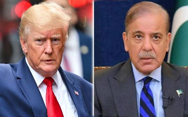 President Trump and Shehbaz Sharif will meet today