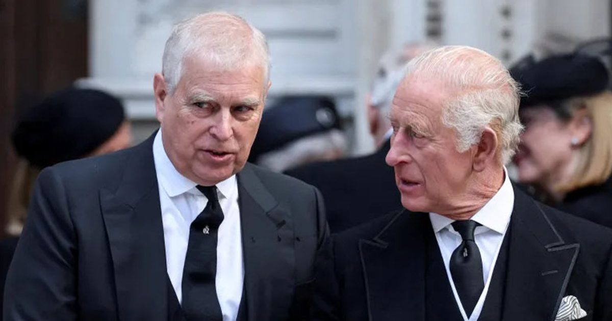 King Charles strips brother Prince Andrew of his title of 'Prince'