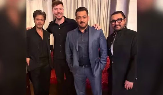 YouTuber Mr. Best unites the three Khans of Bollywood