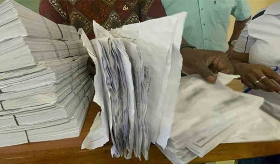 the procedure for re-checking examination papers