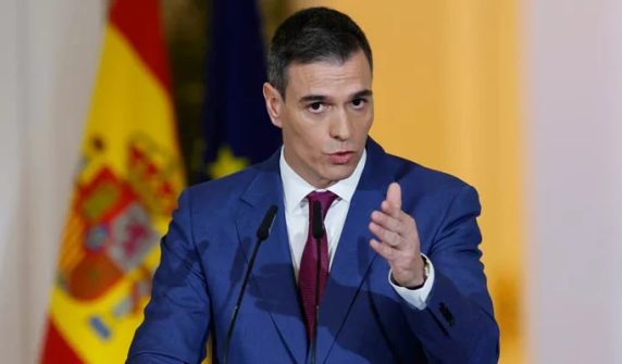 Spanish Prime Minister calls for an end to genocide in Gaza