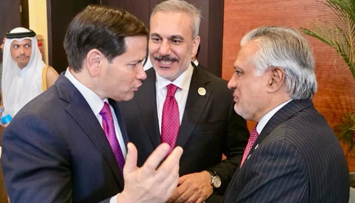 Deputy Prime Minister Ishaq Dar meets US Secretary of State
